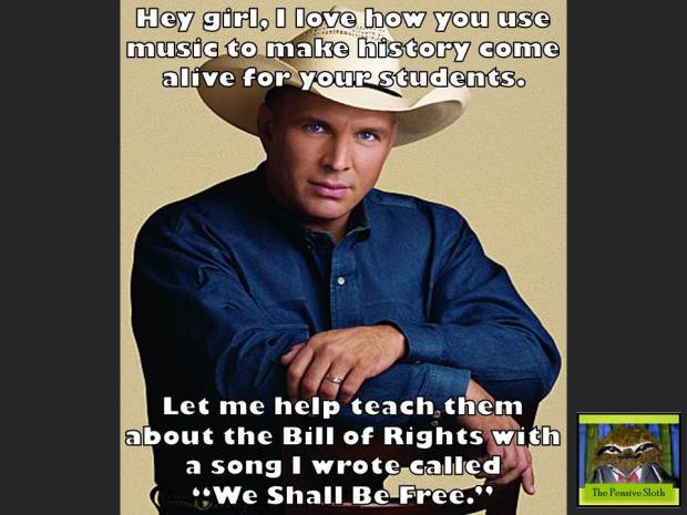 Visit the iTunes to download a copy of "We Shall Be Free" and use it to help teach your students about the Bill of Rights. 