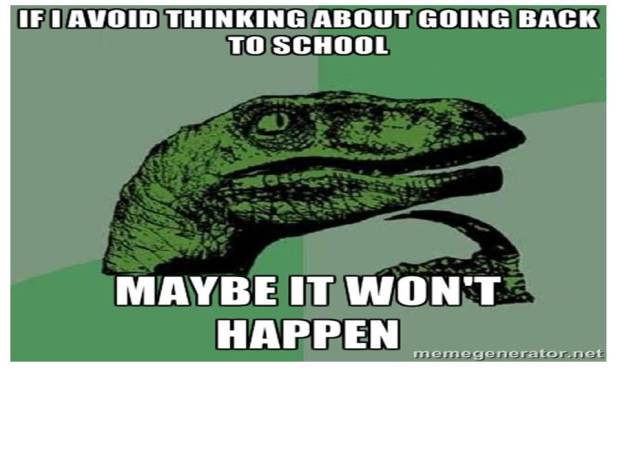 I'm actually kind of looking forward to next year, though I have my moments where I wish summer could go on forever, I'm itching to get started on all of those Pinterest ideas I'm saving.  