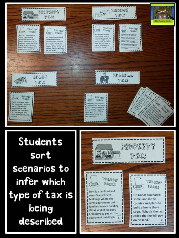 5th Grade Personal Financial Literacy from The Pensive Sloth--social studies, math, and reading